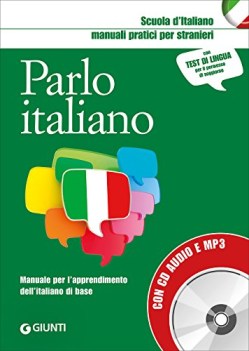 parlo italiano manuale pratico per stranieri + cd