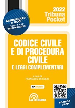 codice civile e di procedura civile e leggi complementari con app tri