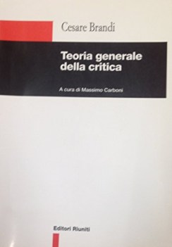 teoria generale della critica