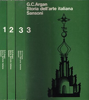 storia dell\'arte italiana 3 volumi