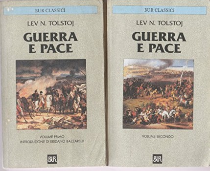 guerra e pace 2 volumi