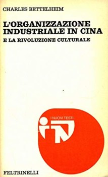 organizzazione industriale in cina e la rivoluzione culturale