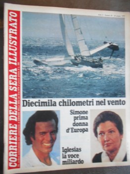 corriere della sera illustrato numero 25 - giugno 1979 DIECIMILA CHILOMETRI...