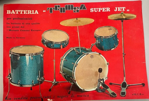 batteria tromba super jet