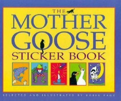 mother goose sticker book