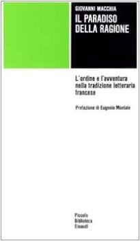 paradiso della ragione lordine e lavventura nella tradizione let