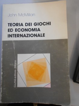 teoria dei giochi ed economia internazionale