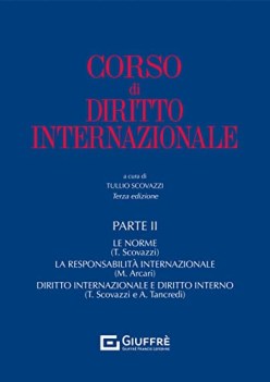 corso di diritto internazionale  parte ii