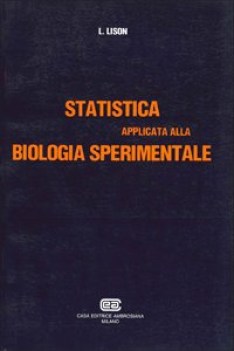 statistica applicata alla biologia sperimentale