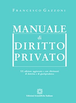 manuale di diritto privato