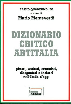 dizionario critico artitalia primo quaderno \'90