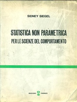 statistica non parametrica per le scienze del comportamento