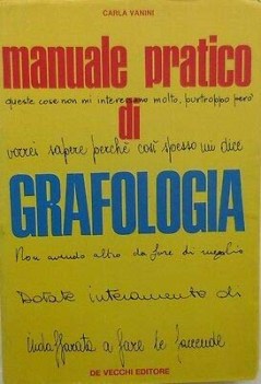 manuale pratico di grafologia