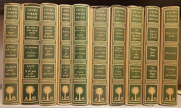 Tutto il teatro di Luigi Pirandello opera completa 10 vol. mondadori 1936-1939