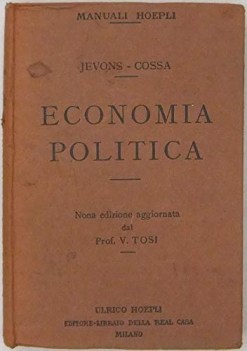 economia politica 9ed. aggiornata dal prof.V.Tosi 1926