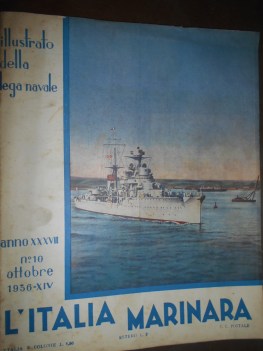 italia marinara numero 10 ottobre 1936 illustrato della lega navale