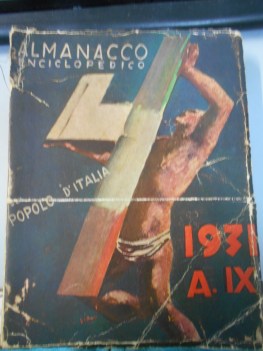 almanacco enciclopedico popolo d\'italia 1931