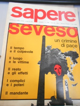 sapere seveso 796 + 2 copie ecologia