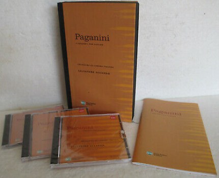 paganini i concerti per violino salvatore accardo 3 cd