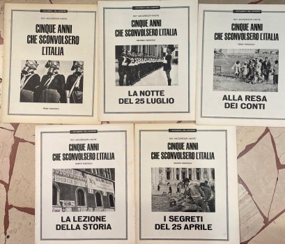 cinque anni che sconvolsero l\'italia 5 fascicoli europeo