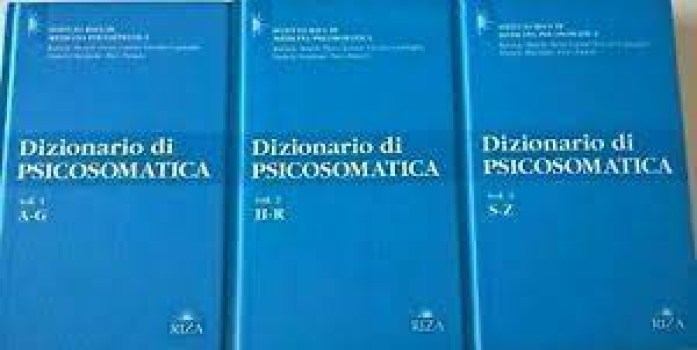 dizionario di psicosomatica 3 volumi