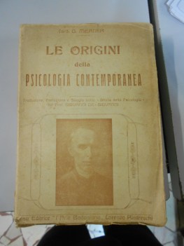 origini della psicologia contemporanea