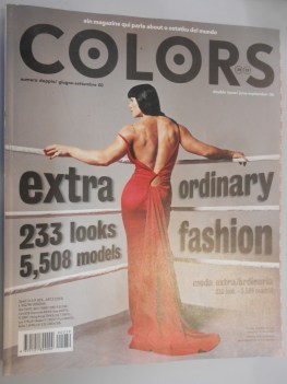 colors 38 39 MODA EXTRA/ORDINARIA giugno 00 settembre 00 magazine rivista