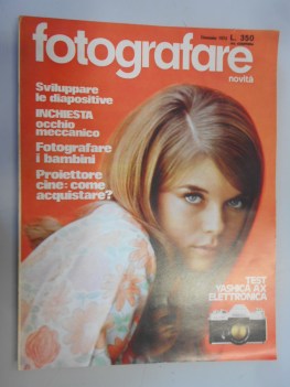 fotografare novita\' gennaio 1973  numero 1 anno 2