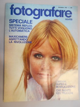 fotografare novita\' novembre 1972  numero 11 anno 1