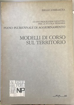 modelli di corso sul teritorio piano pliriennale di aggiornamento