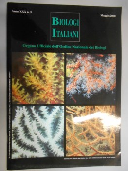 biologi italiani anno xxx NUMERO 5 - MAGGIO 2000