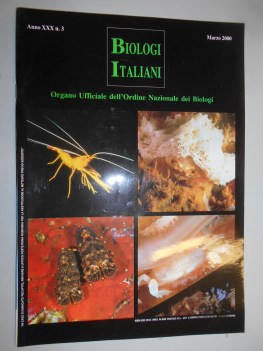 biologi italiani anno xxx NUMERO 3 - MARZO 2000