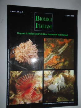 biologi italiani anno xxx NUMERO 7 - LUGLIO 2000