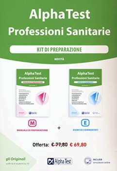 alpha test professioni sanitarie kit 2T