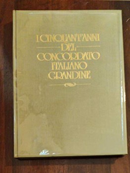 cinquant\'anni del concordato italiano