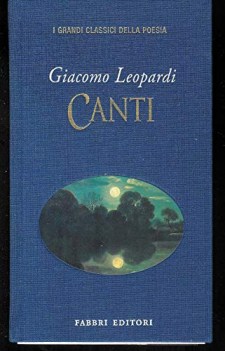 canti leopardi 1997