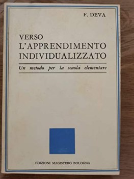 verso l\'apprendimento individualizzato