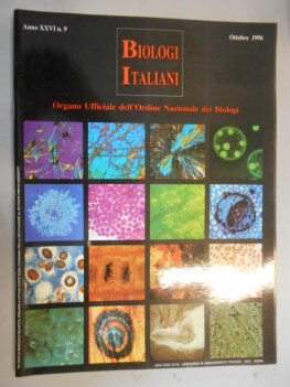 biologi italiani anno xxvi NUMERO 9 - OTTOBRE 1996