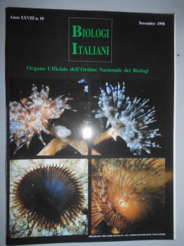 biologi italiani anno xxviii NUMERO 10 - NOVEMBRE 1998