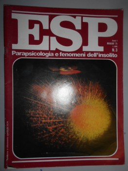 esp numero 3 - maggio 1975 parapsicologia e fenomeni dell\'insolito