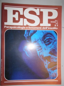 esp numero 9 - novembre 1975 parapsicologia e fenomeni dell\'insolito