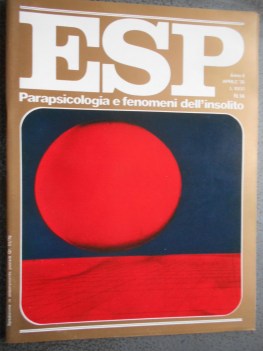 esp numero 14 - aprile 1976 parapsicologia e fenomeni dell\'insolito