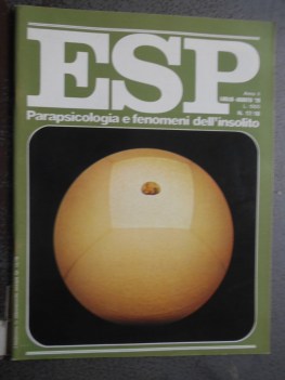 esp numero 17/18 - luglio - agosto 1976 parapsicologia e fenomeni dell\'insolito