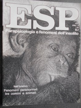 esp numero 2 - aprile 1975 parapsicologia e fenomeni dell\'insolito