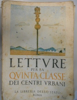 letture per la quinta classe dei centri urbani