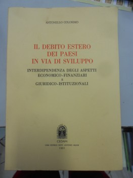 debito estero dei paesi in via di sviluppo