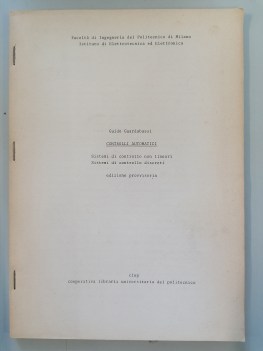 controlli automatici sistemi di controllo non lineari e discreti