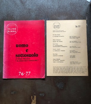 uomo e sottosuolo (albertazzi, 1976-1977)