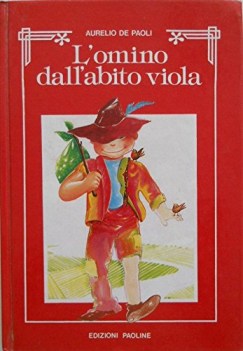 omino dall\'abito viola