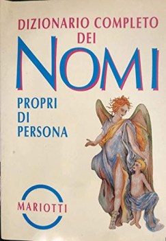 dizionario completo dei nomi propri di persona